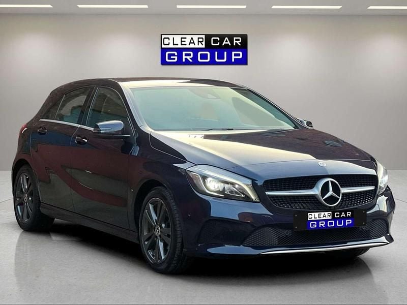 Used Mercedes A180 Premium 2018 Blue Hatchback