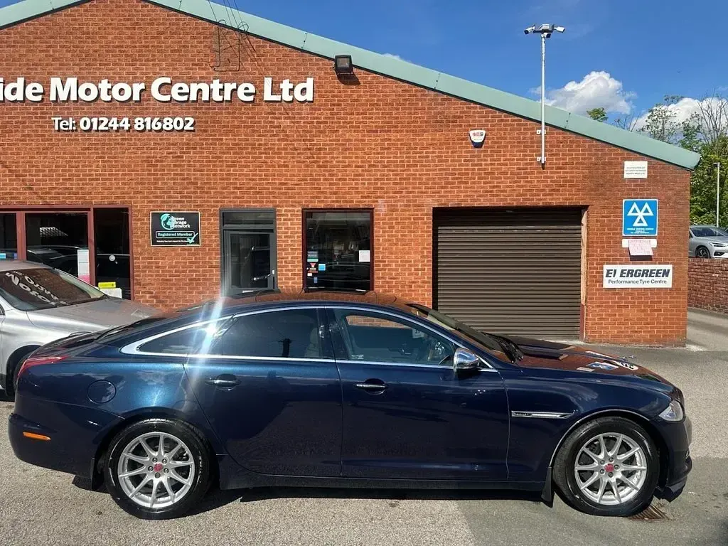 Used Jaguar XJ Portfolio 2010 Blue Sedan