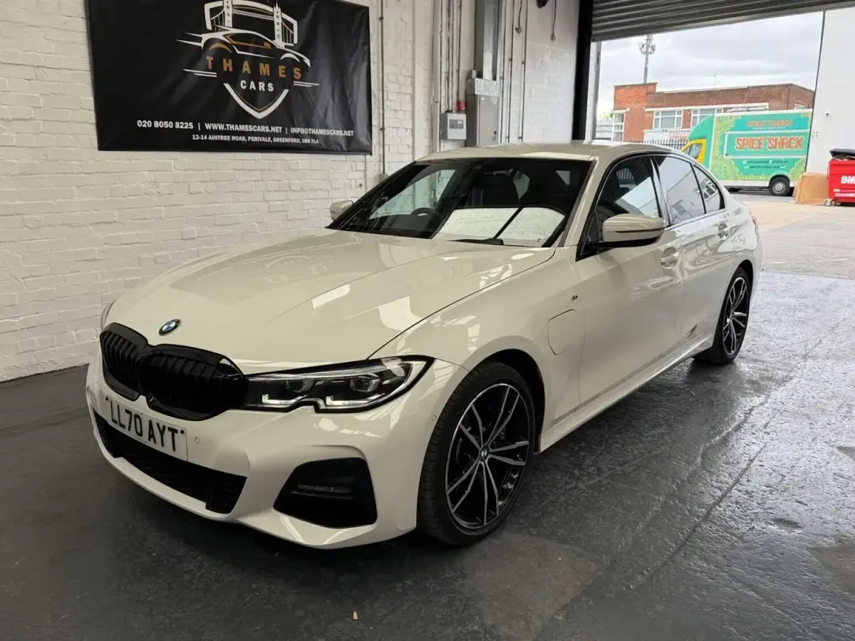 Used BMW 330e M Sport 2020 White Sedan