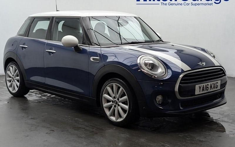 Used Mini Cooper Hatch 136 HP (100 kW) 2016 Blue Hatchback