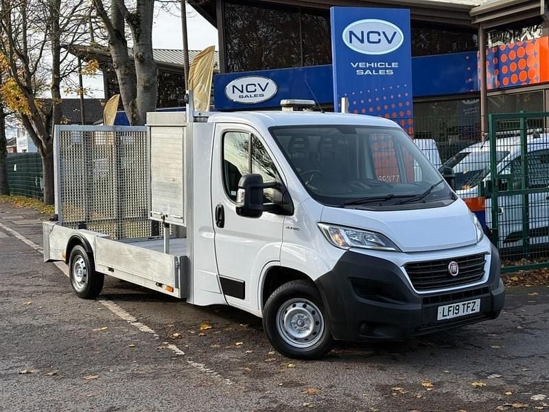 White Used 2019 Fiat Ducato Van | £7,490 (Good price) - Image 1/3
