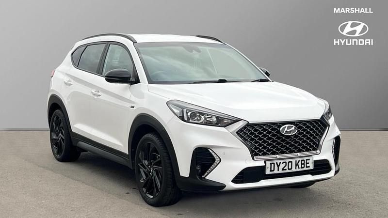 Used Hyundai Tucson N Line 136 HP (100 kW) 2020 White SUV