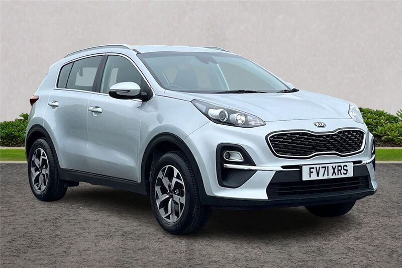 Silver Used 2022 Kia Sportage 2 SUV | £14,425 (Fair price) - Image 1/3