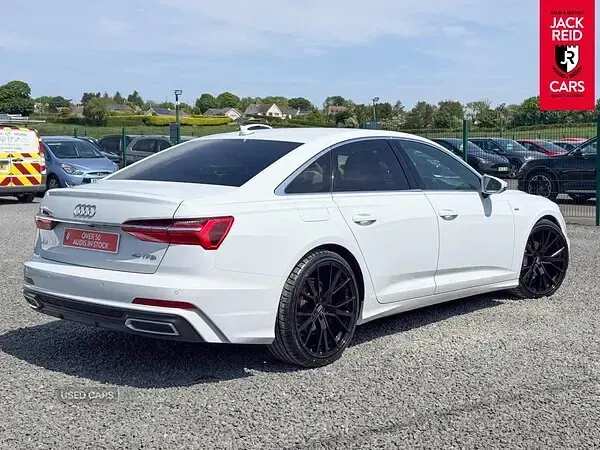 Used Audi A6 S-Line 204 HP (150 kW) 2023 White Sedan