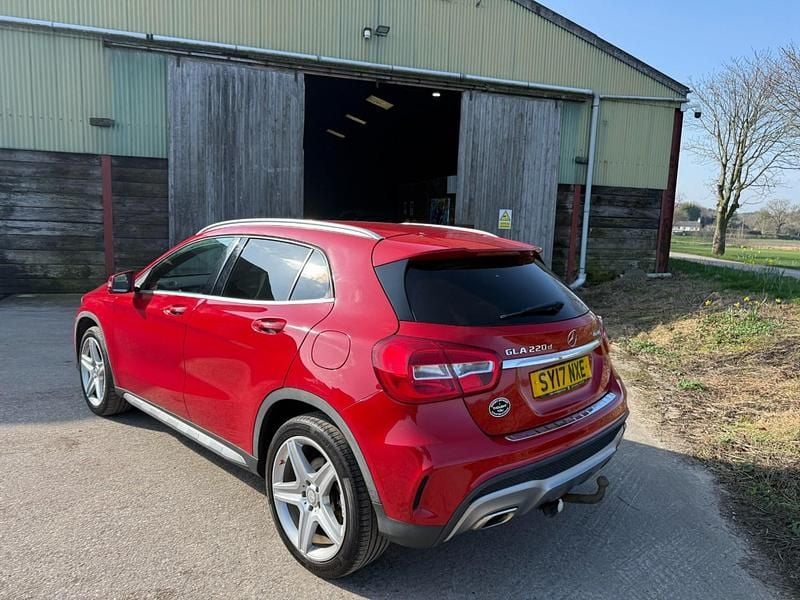 Used Mercedes GLA220 AMG line 2017 Red SUV