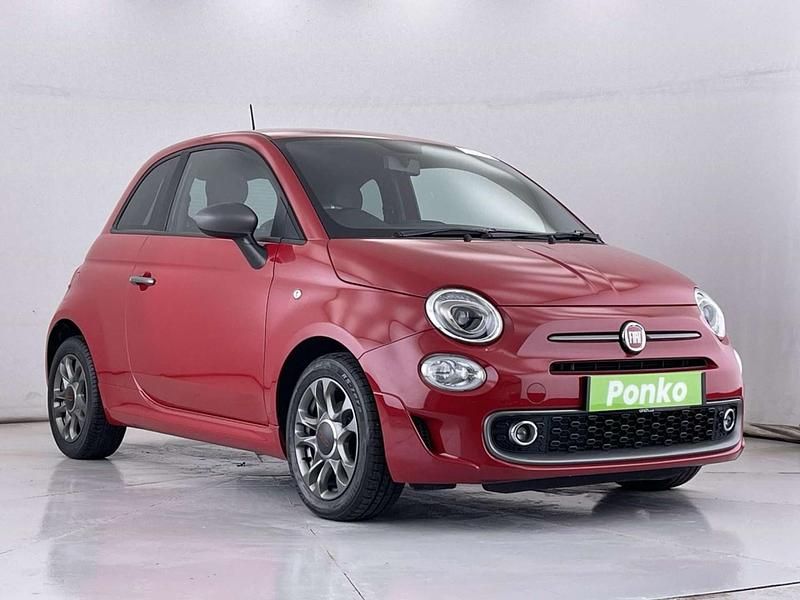 Red Used 2019 Fiat 500S S Hatchback | £7,870 (Fair price) - Image 1/3