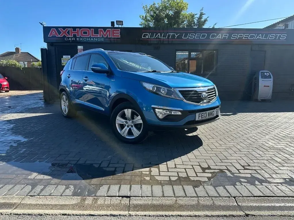 Usado Kia Sportage 2013 Azul SUV