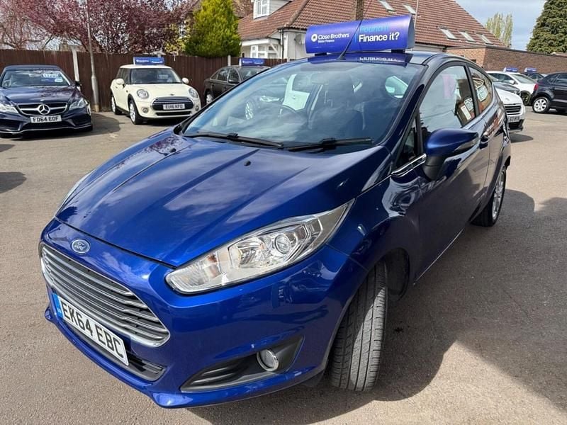 Used Ford Fiesta Zetec 82 HP (60 kW) 2014 Blue Hatchback
