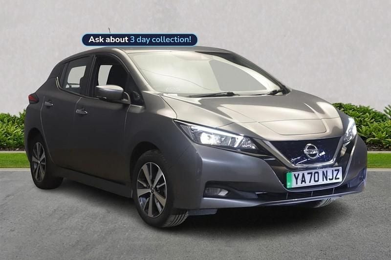 Grey Used 2020 Nissan Leaf Acenta Hatchback | £8,378 (Fair price) - Image 1/4