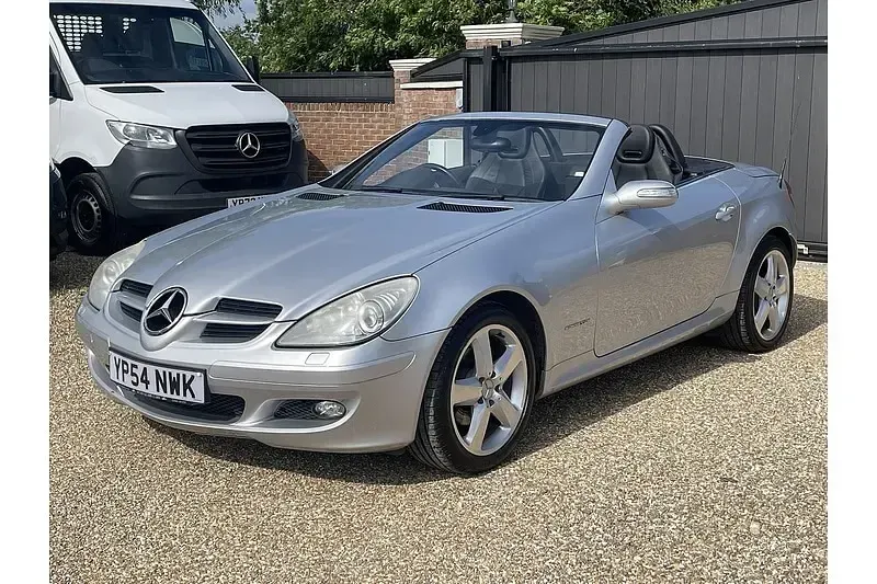 Used Mercedes SLK200 163 HP (119 kW) 2004 Silver Cabriolet
