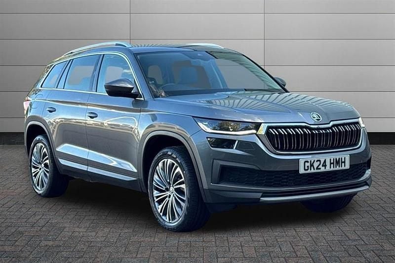 Graphite grey metallic Used 2024 Skoda Kodiaq SE L Executive SUV | £29,695 (Fair price) - Image 1/4