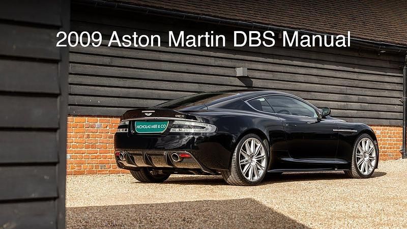 Used Aston Martin DBS 517 HP (380 kW) 2009 Black Coupe