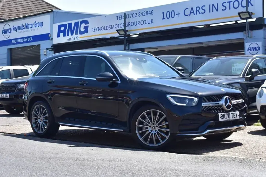 Used Mercedes GLC300 AMG line 245 HP (180 kW) 2020 Black SUV