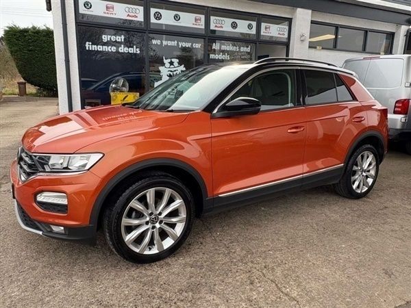 Orange Used 2021 VW T-Roc Design SUV | £15,290 (Fair price) - Image 1/1