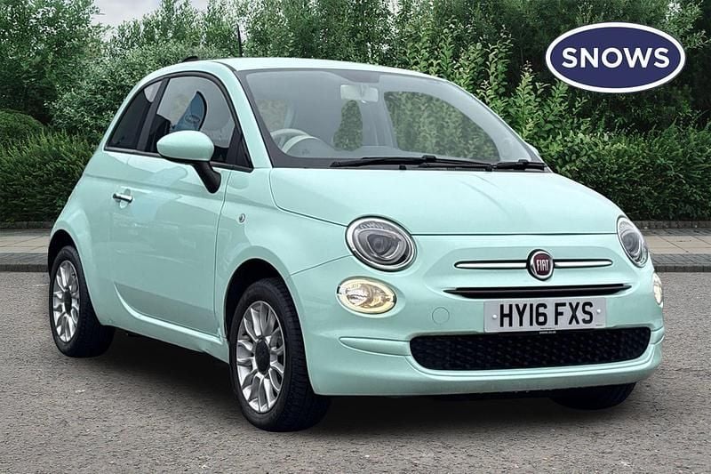 Used Fiat 500 Pop Star 69 HP (50 kW) 2016 Green Hatchback