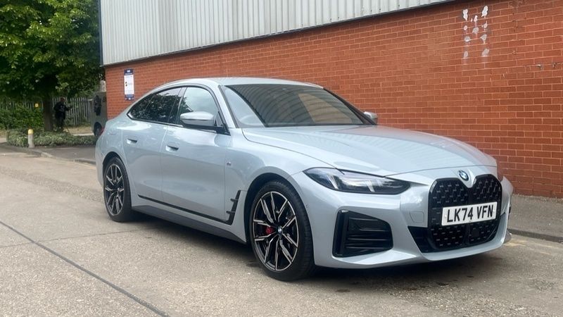 Grey Used 2024 BMW 420 Gran Coupé M Sport Coupe | £38,816 (Fair price) - Image 1/4