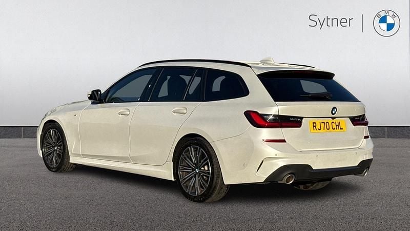 Used BMW 330 M Sport 254 HP (186 kW) 2020 White Estate