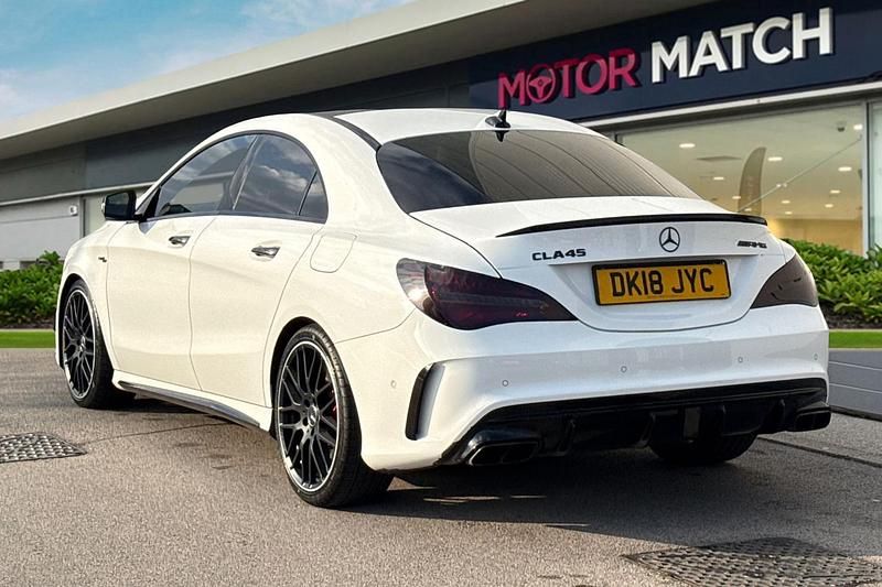 Used Mercedes CLA45 AMG AMG 381 HP (280 kW) 2018 Grey Coupe