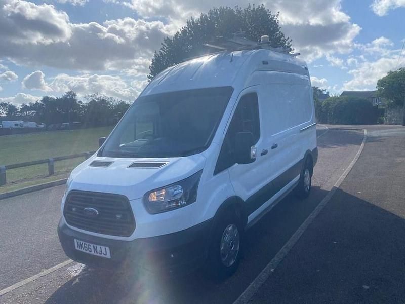 Used Ford Transit 130 HP (95 kW) 2016 White Van