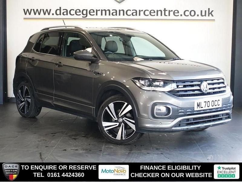 Used VW T-Cross R-line 115 HP (84 kW) 2020 Grey SUV