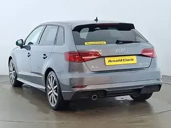 Used Audi A3 Black Edition 116 HP (85 kW) 2019 Grey Sedan