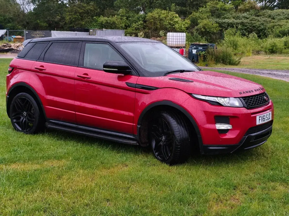 Used Land Rover Range Rover evoque Dynamic 2012 Red SUV