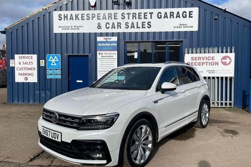 Used VW Tiguan R-line 190 HP (139 kW) 2017 White SUV
