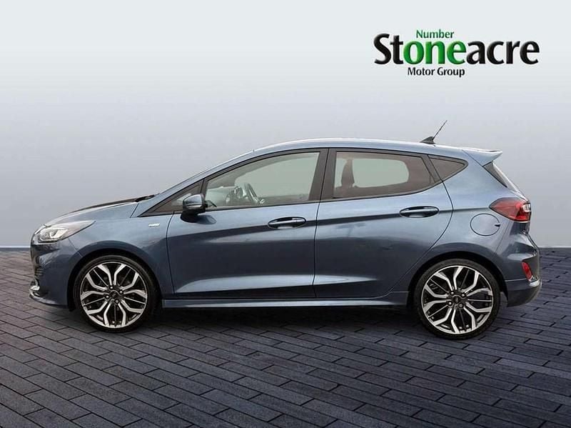 Used Ford Fiesta ST-Line X 99 HP (72 kW) 2022 Blue Hatchback