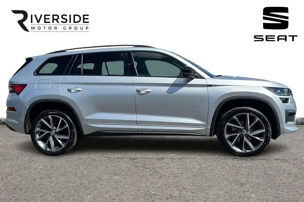 Used Skoda Kodiaq SportLine 150 HP (110 kW) 2023 Silver SUV
