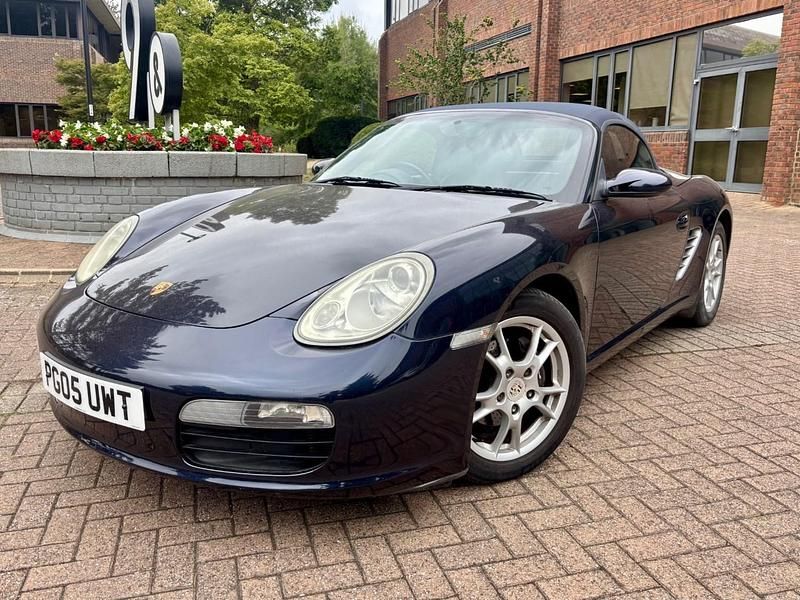 Blue Used 2005 Porsche Boxster Cabriolet | £8,995 (Good price) - Image 1/4