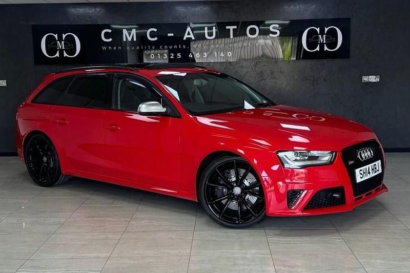 Used Audi RS4 Performance 450 HP (330 kW) 2014 Red Estate