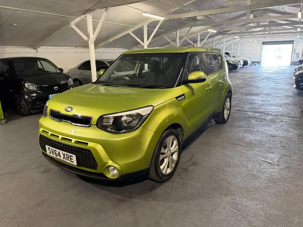 Used Kia Soul Plus 126 HP (92 kW) 2014 Green SUV