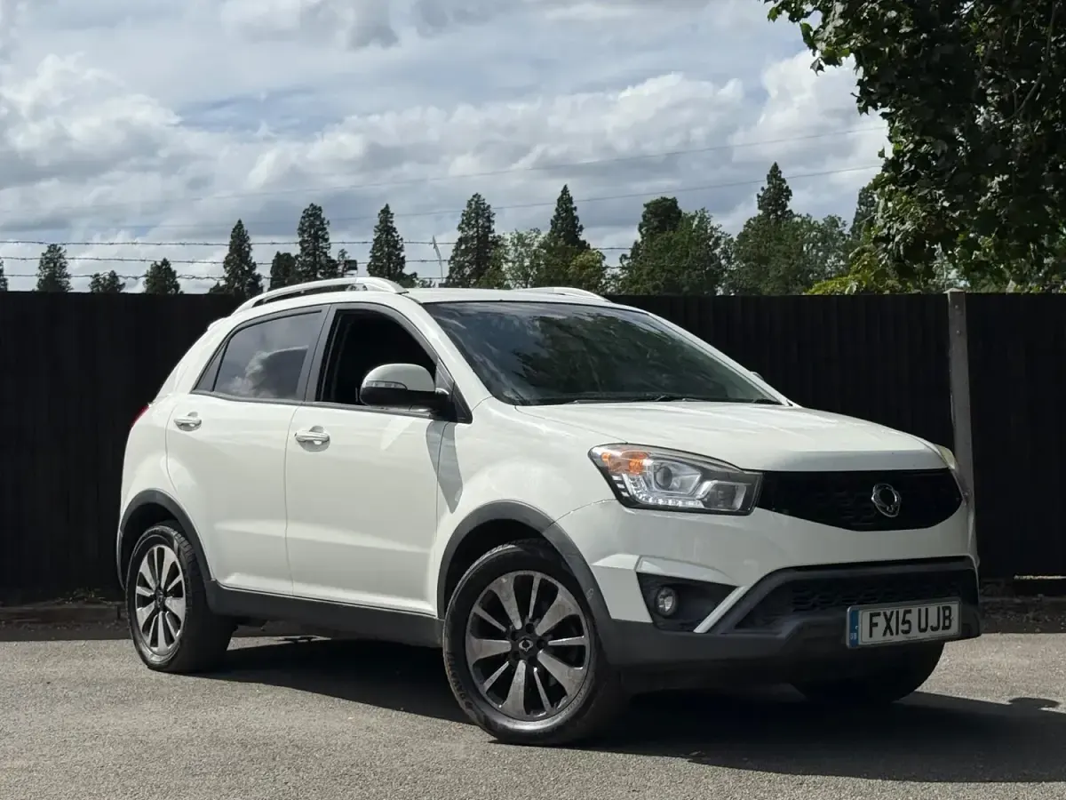 Used SsangYong Korando Limited 2015 White SUV