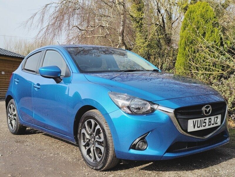Blue Used 2015 Mazda 2 Edition Hatchback | £5,495 (Fair price) - Image 1/4