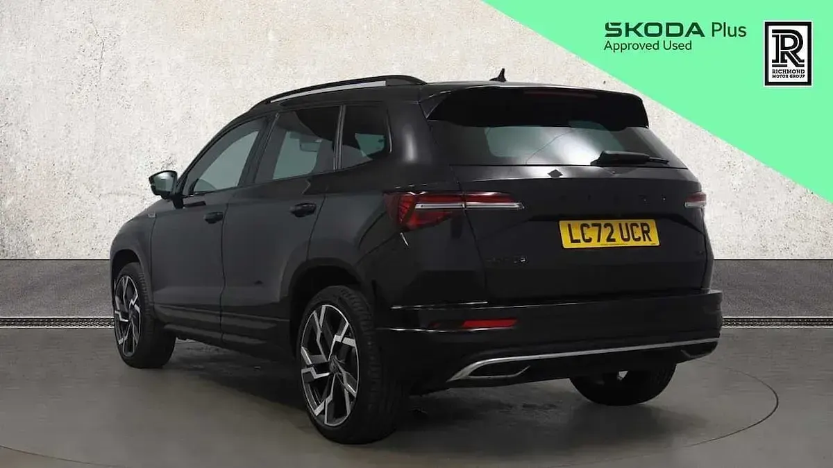 Used Skoda Karoq SportLine 187 HP (137 kW) 2023 Black SUV