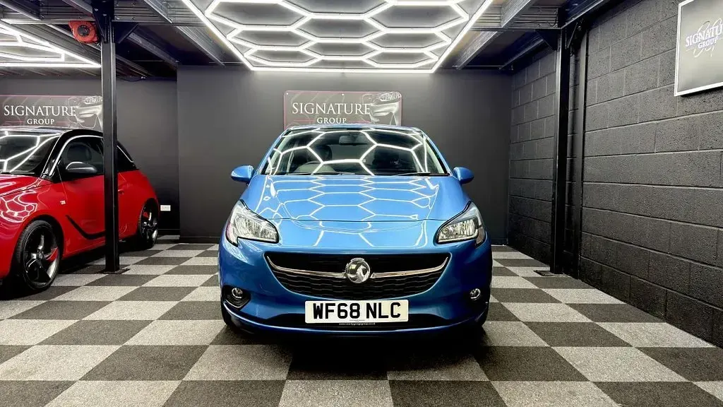 Used Vauxhall Corsa 75 HP (55 kW) 2018 Blue Hatchback