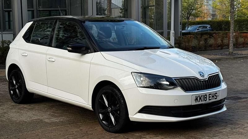 White Used 2018 Skoda Fabia Colour Edition Hatchback | £7,190 (Good price) - Image 1/4