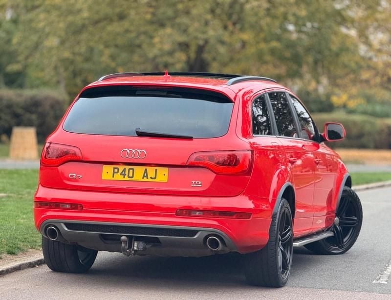 Used Audi Q7 S-Line 2012 Red SUV