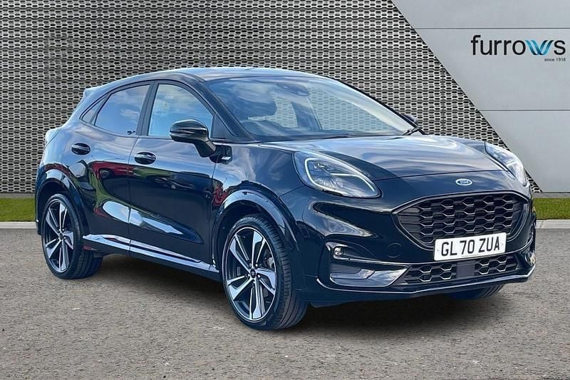 Black Used 2020 Ford Puma ST-Line X Hatchback | £14,490 (Fair price) - Image 1/4