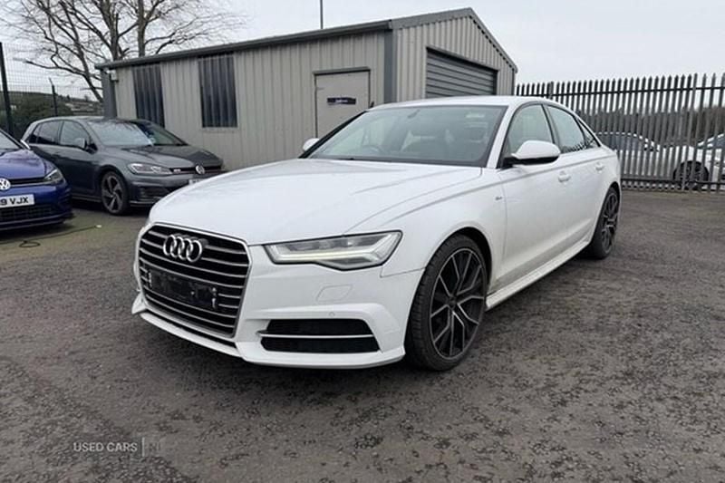 Used Audi A6 S-Line 190 HP (139 kW) 2016 White Sedan