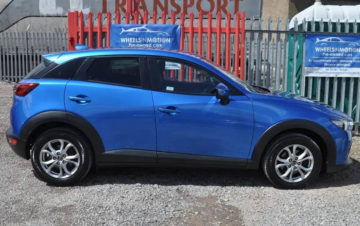 Used Mazda CX-3 120 HP (88 kW) 2015 Blue SUV