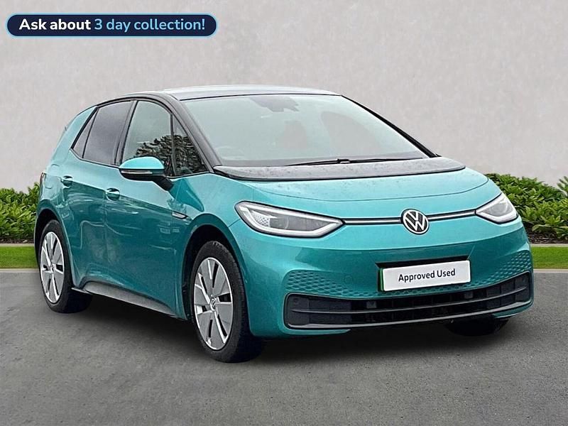 Blue Used 2022 VW ID.3 Pro Performance Hatchback | £17,954 (A bit pricey) - Image 1/4