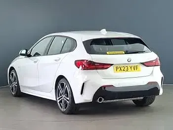 Used BMW 118 M Sport 136 HP (100 kW) 2023 White Hatchback