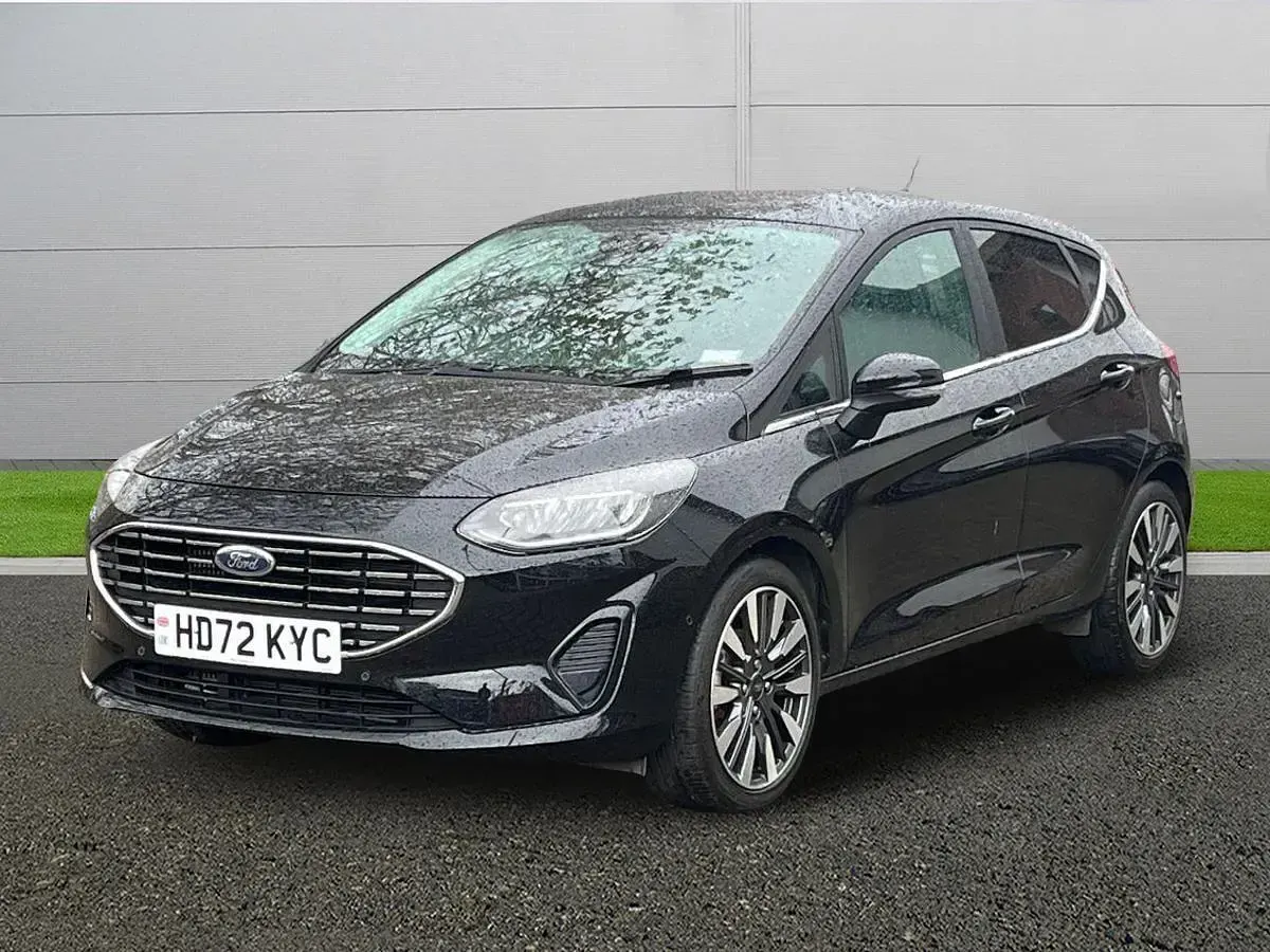 Used Ford Fiesta Titanium X 125 HP (91 kW) 2022 Black Hatchback