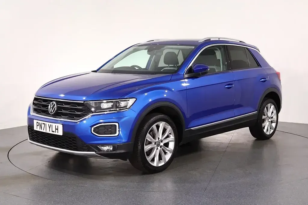 Used VW T-Roc SEL 2021 Blue SUV
