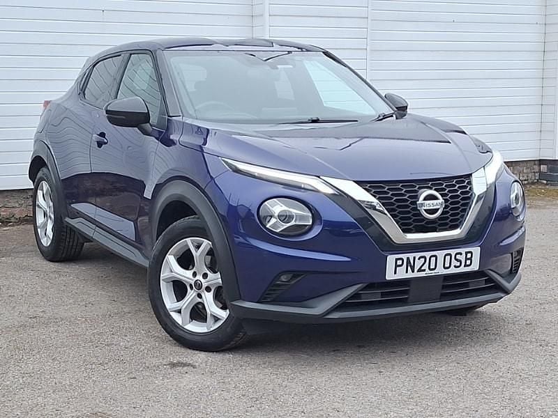 Used Nissan Juke N-Connecta 117 HP (86 kW) 2020 Blue SUV