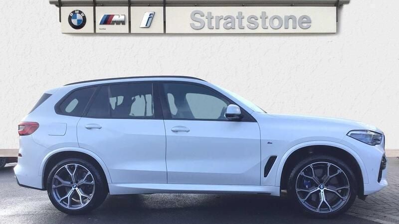 Used BMW X5 M Sport 261 HP (191 kW) 2020 White SUV