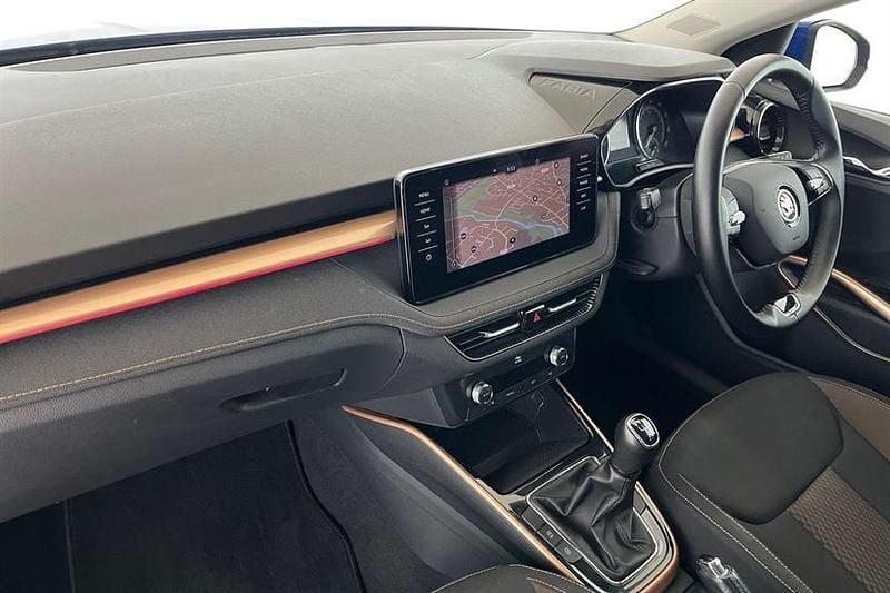 Used Skoda Fabia SE L 110 HP (80 kW) 2022 Energy blue Hatchback