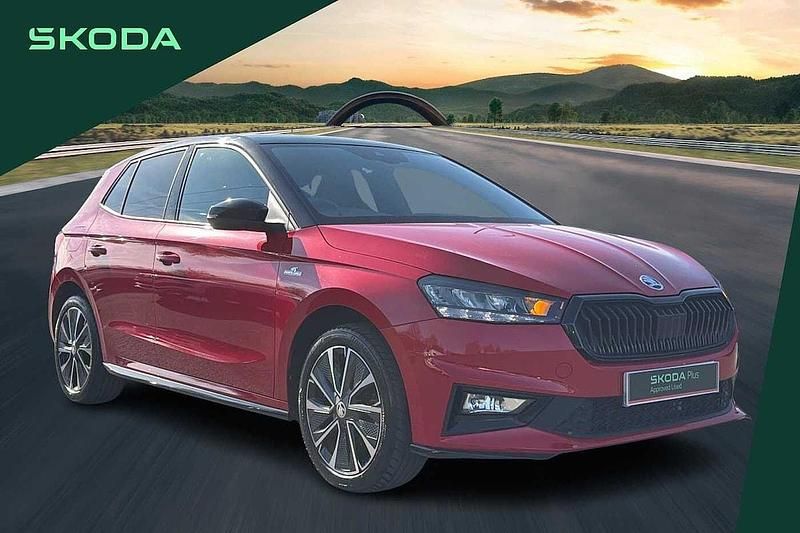 Used Skoda 110 R Monte Carlo 81 HP (59 kW) 2023 Velvet red metallic body / black magic pearl effect roof Hatchback
