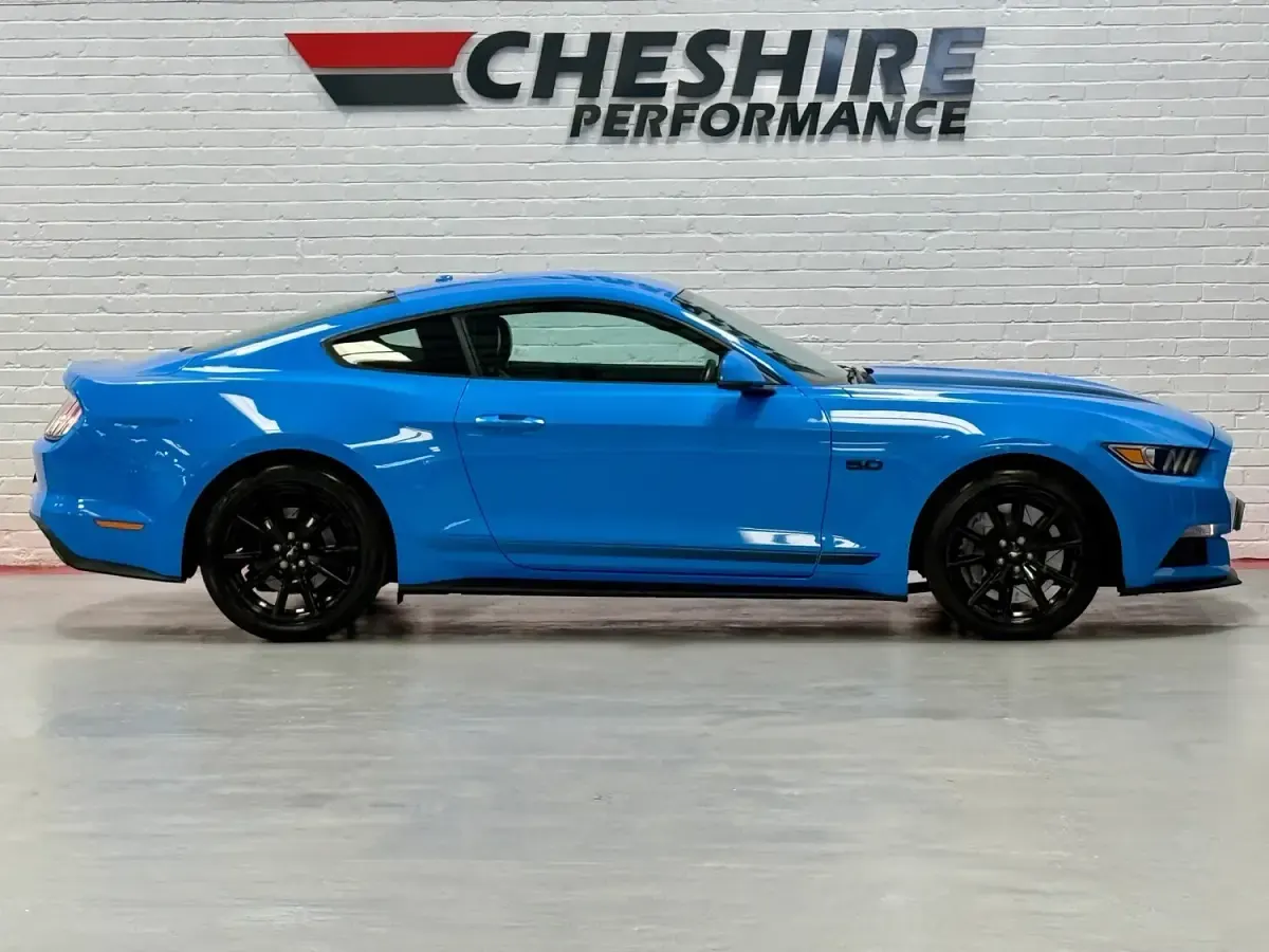 Used Ford Mustang GT 416 HP (305 kW) 2018 Blue Coupe